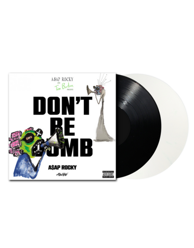 (LP) A$AP Rocky - Don't Be Dumb (Black & White Vinyl) (2LP)