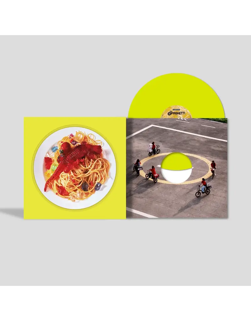 Ingrooves (LP) Le Sserafim - SPAGHETTI' (Neon Yellow Vinyl)