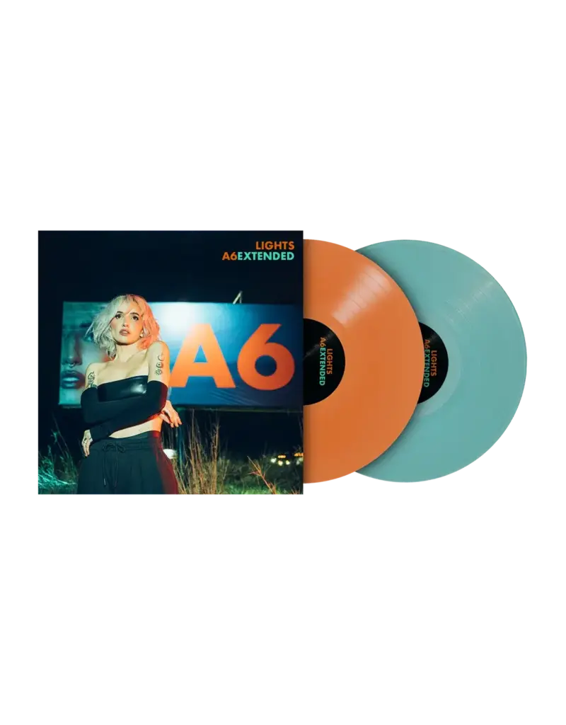 (LP) Lights - A6 (Extended Edition) (Orange & Green Vinyl) [2LP]