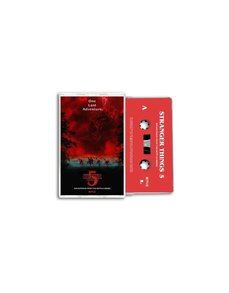 Legacy (CS) Various Artists - Stranger Things: 5 (Soundtrack From The Netflix Series) (Red Solid Shell/White Ink)
