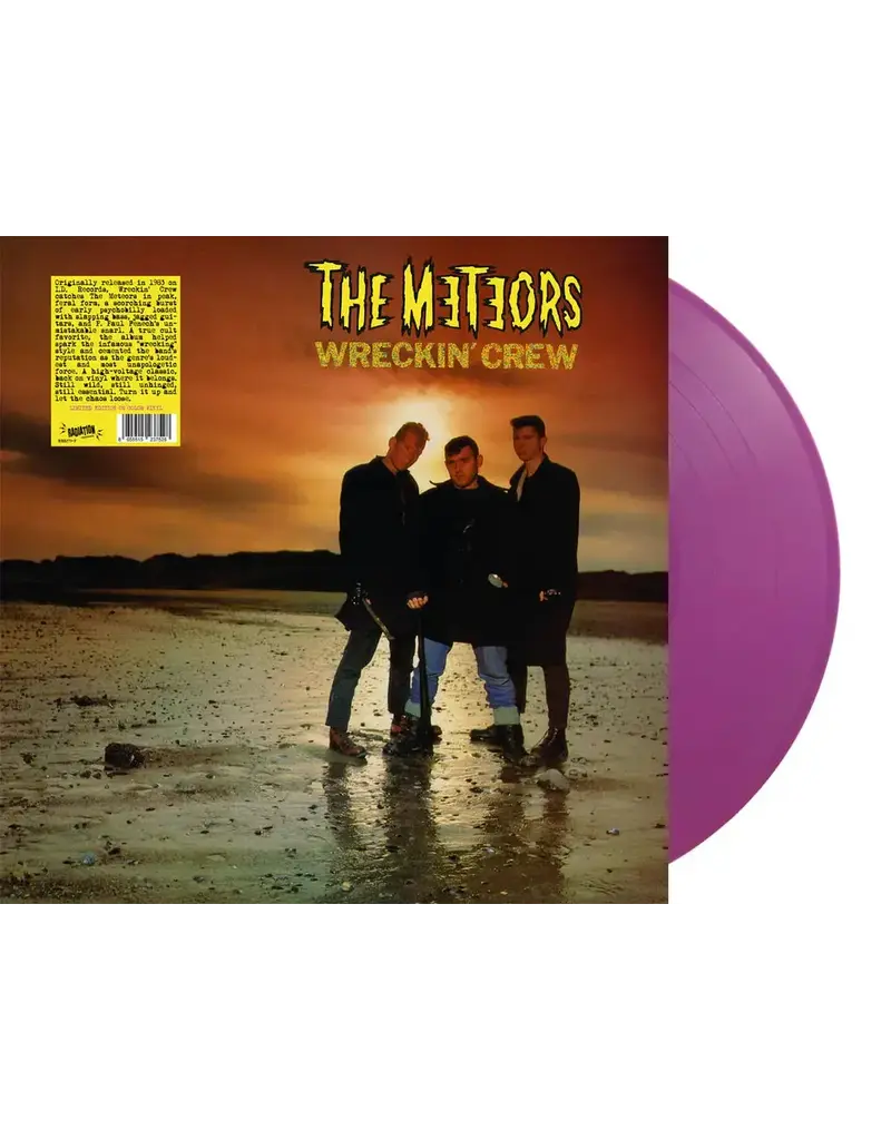 Radiation (LP) Meteors - Wreckin' Crew (Pink Vinyl)