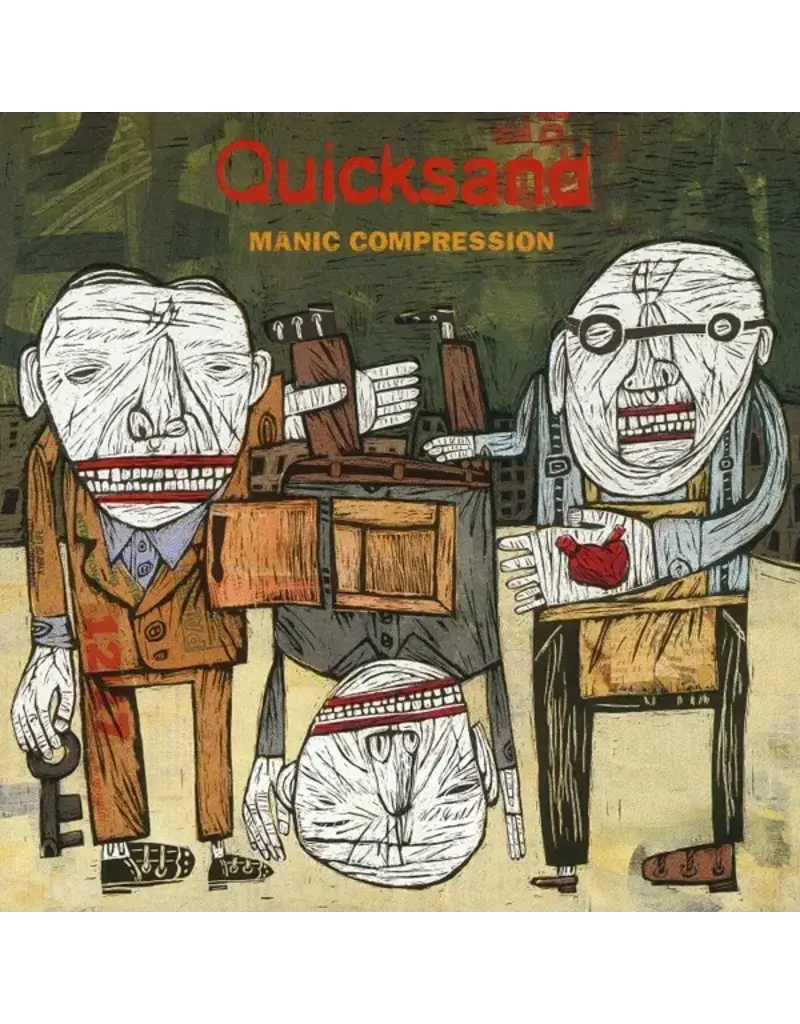 (LP) Quicksand - Manic Compression (Open Heart Red Vinyl) (2026 Reissue)