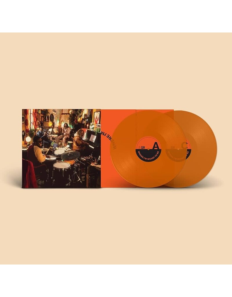 (LP) Ezra Collective - Where I'm Meant To Be (2LP Orange Vinyl)