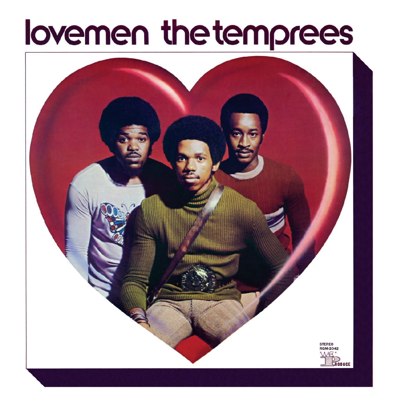 LP) The Temprees - Lovemen (Valentine Red PET Vinyl) (2026 Reissue