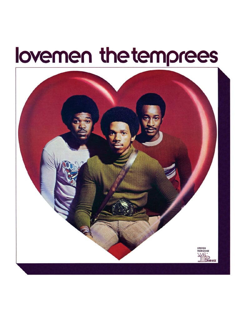 (LP) The Temprees - Lovemen (Valentine Red PET Vinyl) (2026 Reissue)