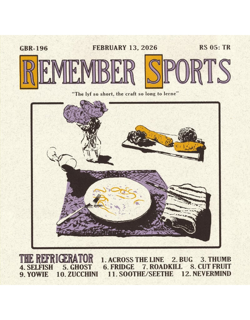 (LP) Remember Sports - The Refrigerator (Indie Exclusive Bone Opaque Vinyl)