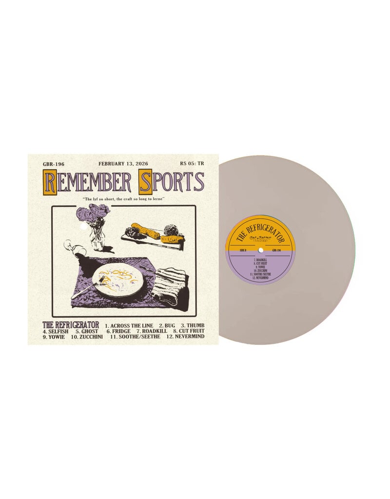 (LP) Remember Sports - The Refrigerator (Indie Exclusive Bone Opaque Vinyl)