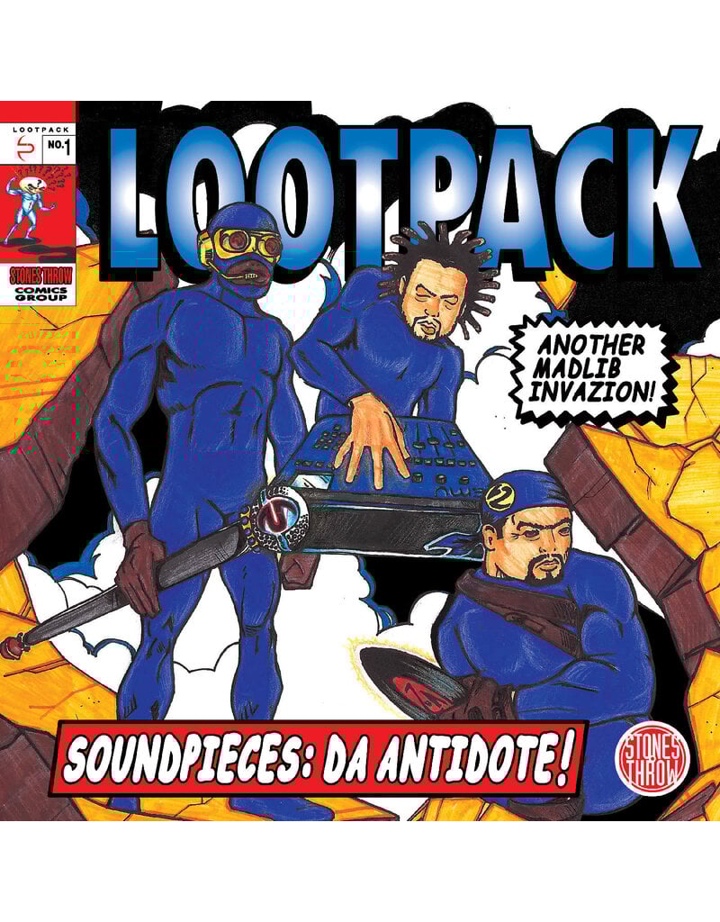 Stones Throw Records (LP) Lootpack - Soundpieces: Da Antidote! (Primary Colours Vinyl) (3LP)