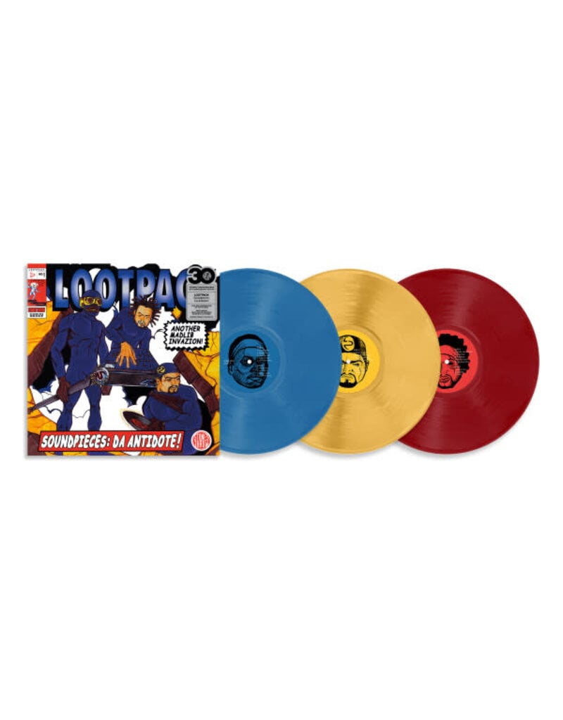 Stones Throw Records (LP) Lootpack - Soundpieces: Da Antidote! (Primary Colours Vinyl) (3LP)
