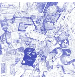 (LP) Ninajirachi - I Love My Computer (Blue & White Vinyl)