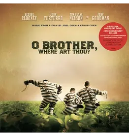 Lost Highway (LP) Various Artists - O Brother Where Art Thou (Original Soundtrack) (25th Anniversary Edition) [Indie Exclusive Red Vinyl] [2LP]