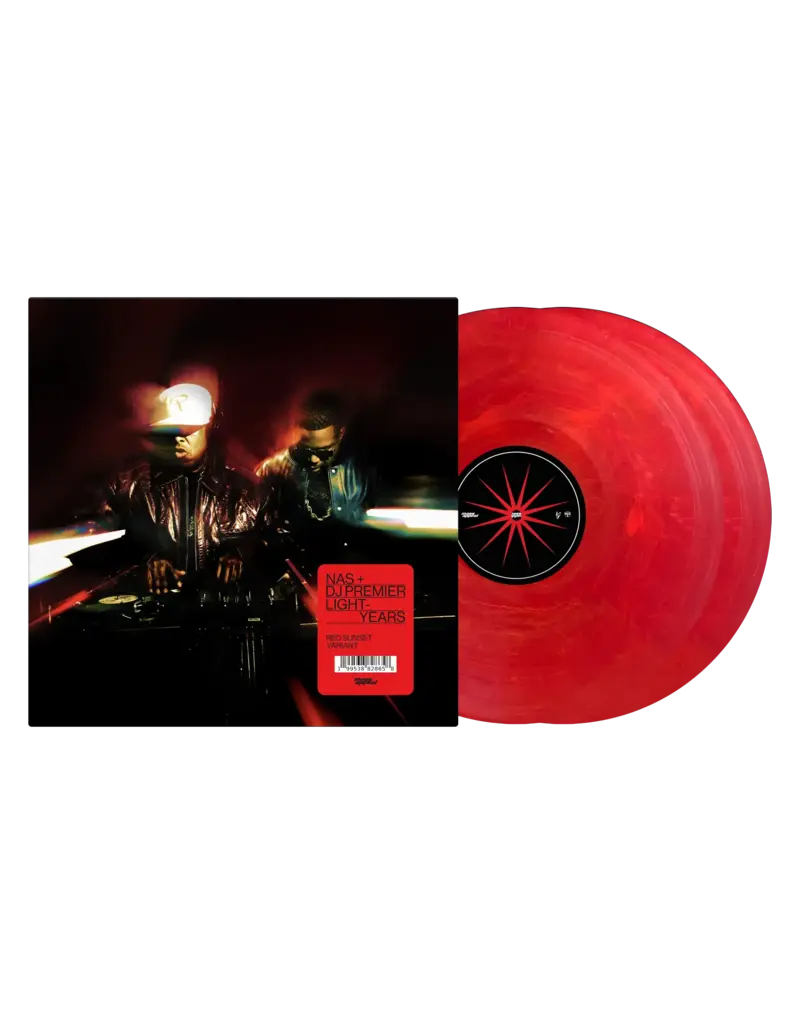 (LP) Nas & DJ Premier - Light-Years (Sunrise Red Vinyl)