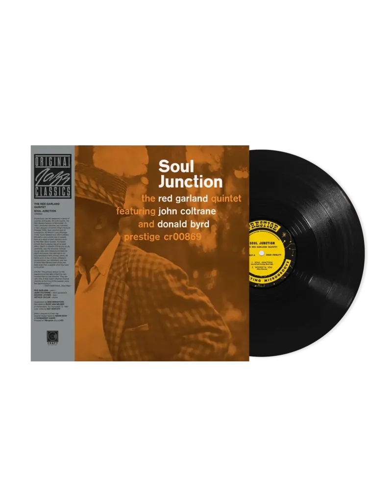 Concord (LP) The Red Garland Quintet w/ John Coltrane & Donald Byrd- Soul Junction (Original Jazz Classics Series)
