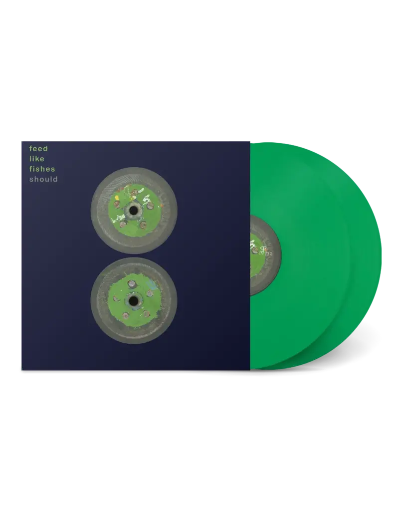 (LP) Should - Feed Like Fishes (2LP Spring Green Vinyl)