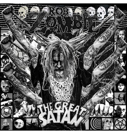 (LP) Rob Zombie - The Great Satan (Indie Exclusive Black White Swirl Vinyl)