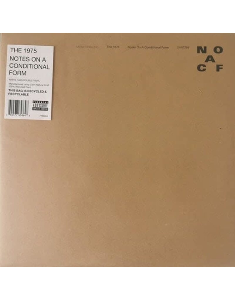 (LP) The 1975 - Notes On A Conditional Form (2LP) Clear/Transparent Vinyl