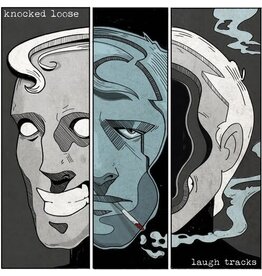 (LP) Knocked Loose - Laugh Tracks (Limited Bone w/ Rainbow Splatter Vinyl)