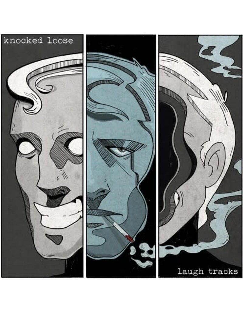 (LP) Knocked Loose - Laugh Tracks (Limited Bone w/ Rainbow Splatter Vinyl)