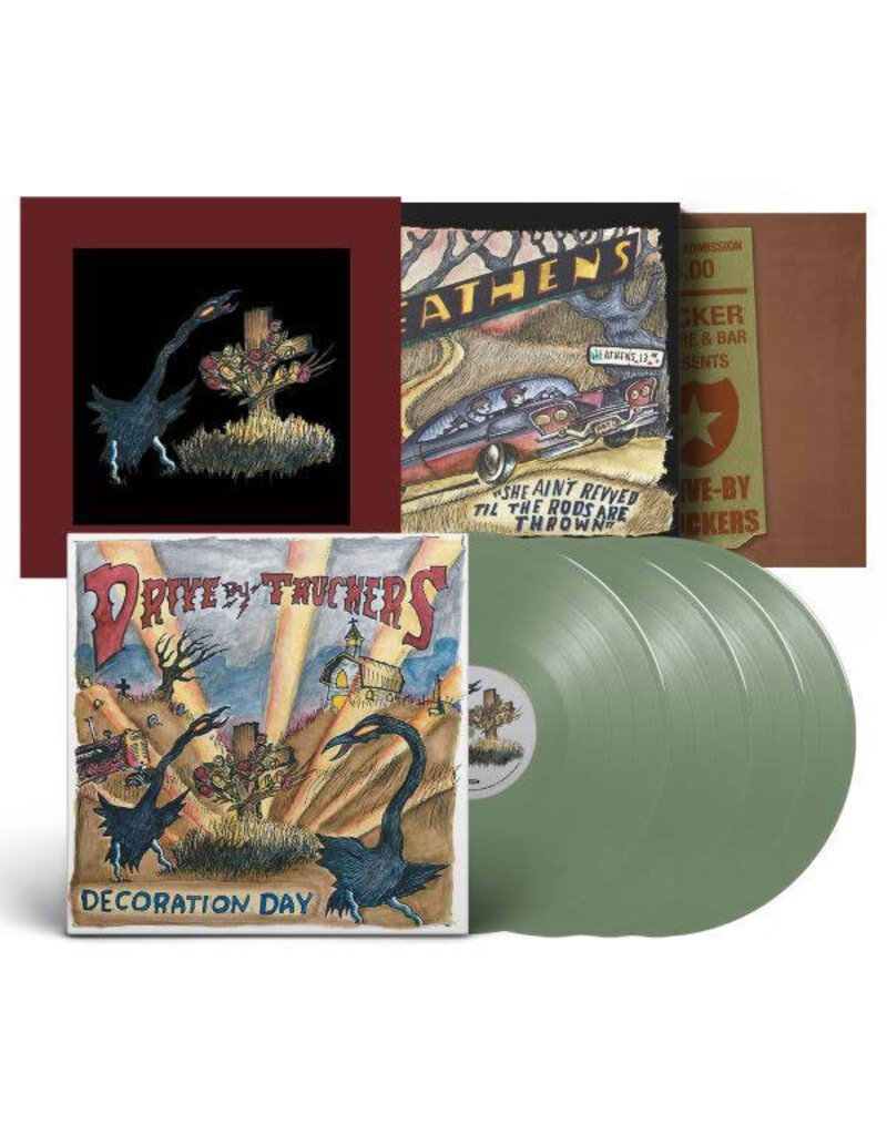 (LP) Drive-By Truckers - The Definitive Decoration Day (4LP Deluxe Olive Vinyl Edition)
