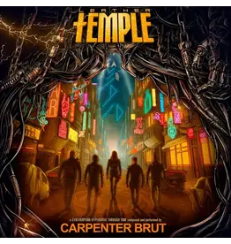 (LP) Carpenter Brut - Leather Temple (Indie Exclusive Yellow Vinyl)