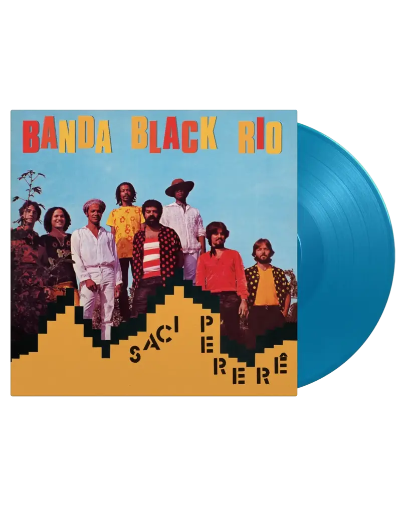 (LP) Banda Black Rio - Saci Perere (C.1980) (180g Blue Vinyl)