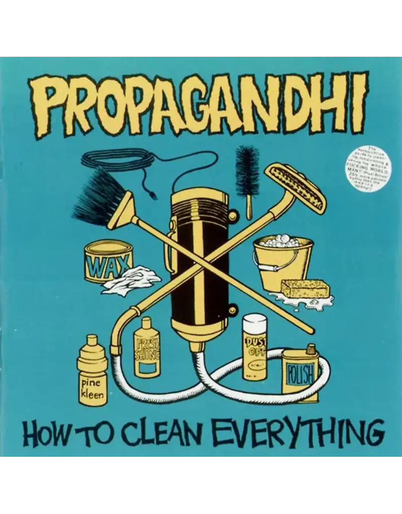 (LP) Propagandhi - How To Clean Everything (Transparent Yellow Vinyl)