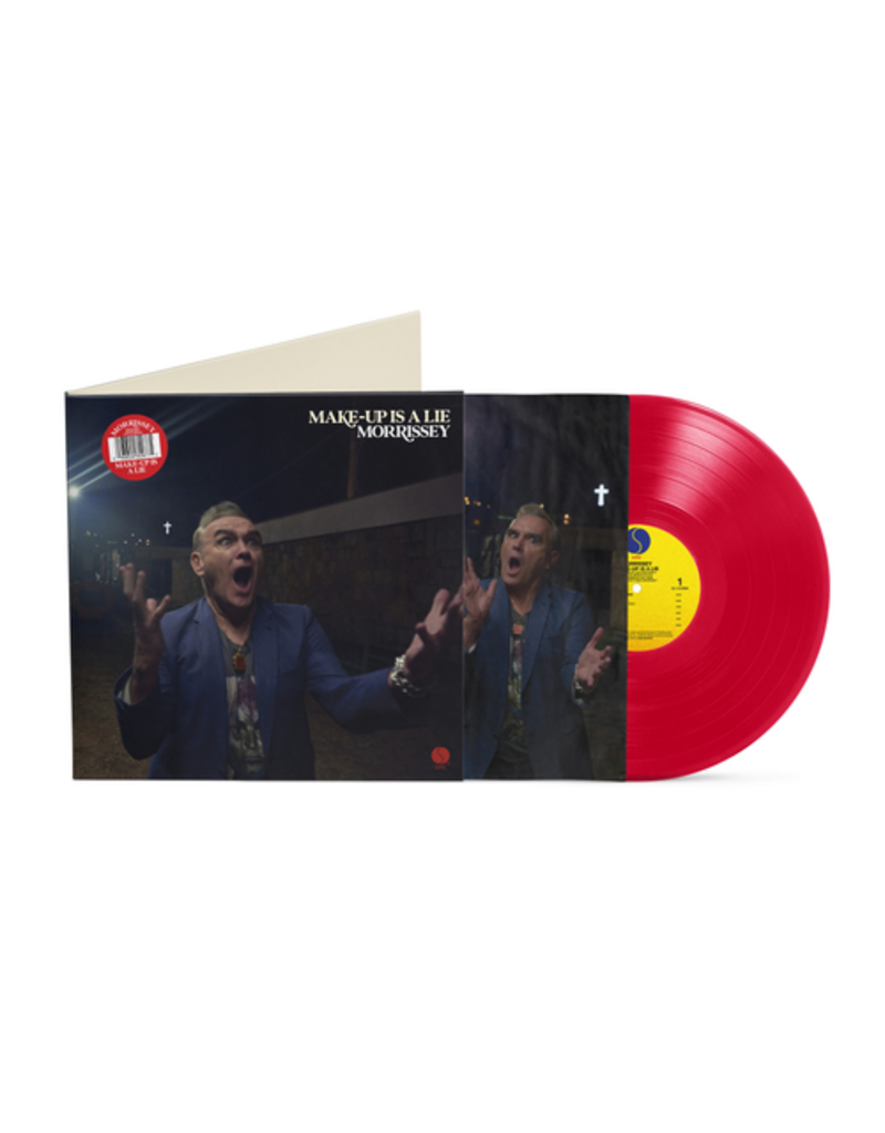 (LP) Morrissey - Make-up is a Lie (Indie Exclusive Red Vinyl)