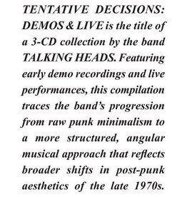 Rhino-Warner (CD) Talking Heads - Demos & Live (3CD)