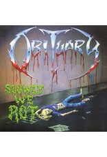 (LP) Obituary - Slowly We Rot (Limited Corpse Blue with Blood Splatter Vinyl) (2026 Remastered Expanded Edition)