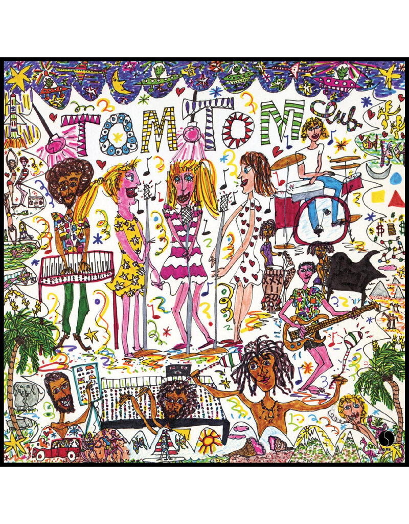 (LP) Tom Tom Club - Tom Tom Club (Self-Titled) (45th Anniversary Edition) [Limited Clear w/ Splatter Vinyl]