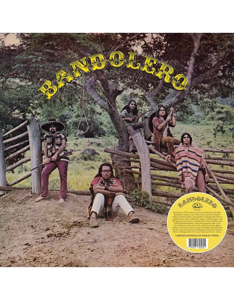(LP) Bandolero - Bandolero (Self-Titled) (Translucent Violet Vinyl) [C.1970]