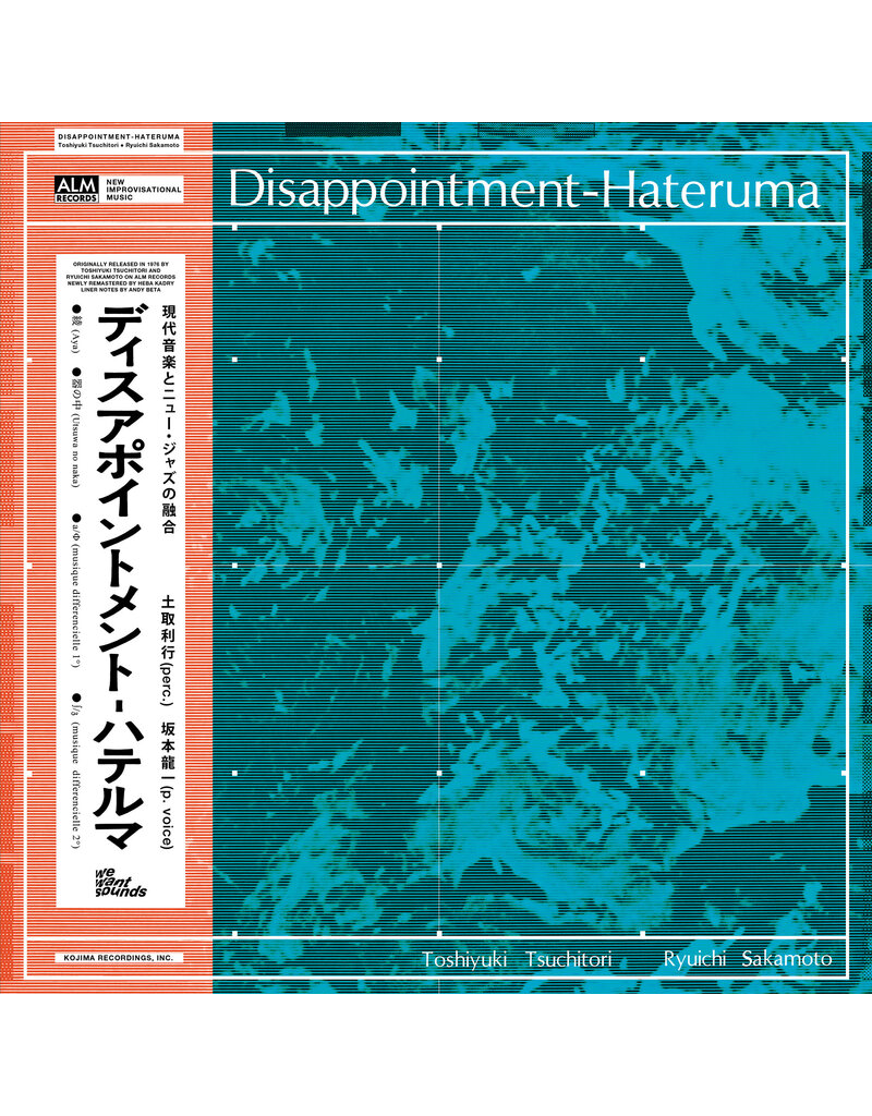 WEWANTSOUNDS (LP) Toshiyuki Tsuchitori & Ryuichi Sakamoto - Disappointment-Hateruma (C.1976)