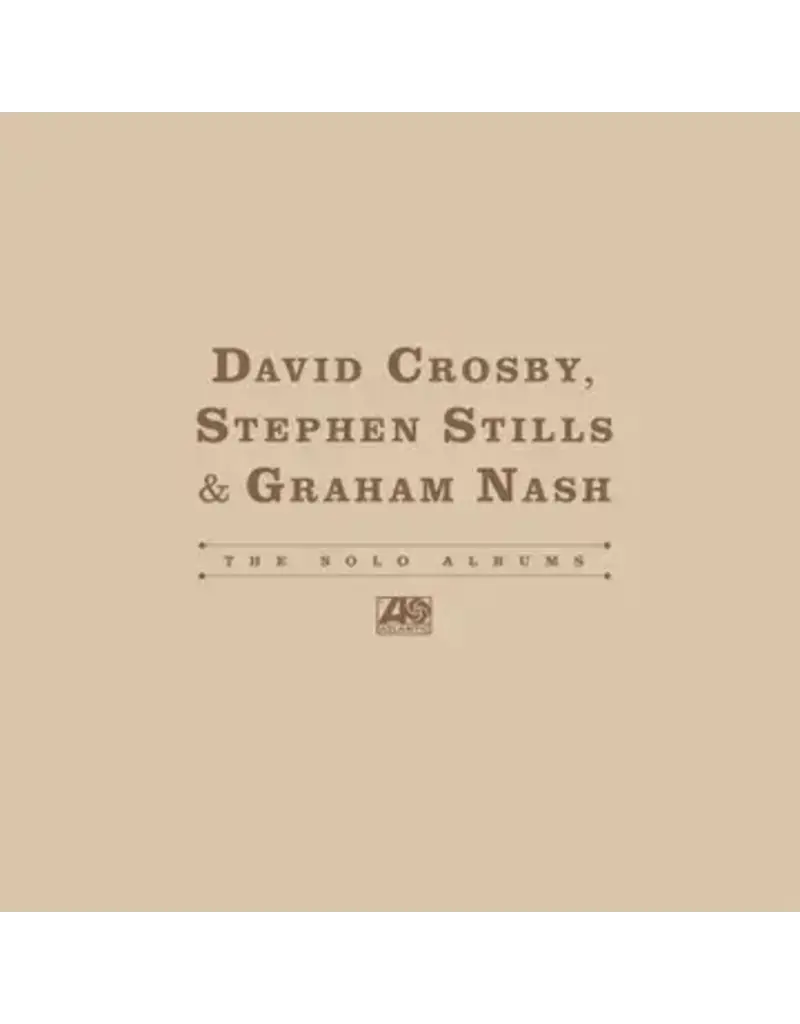 (LP) Crosby, Stills & Nash - The Solo Albums (4LP) (RSD26)