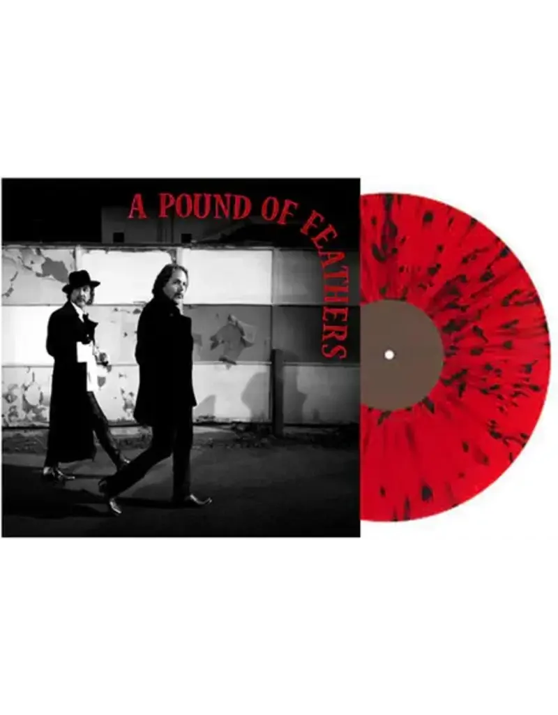 Silver Arrow Records (LP) The Black Crowes - A Pound of Feathers (Indie Exclusive Red W/ Black Splatter Vinyl)