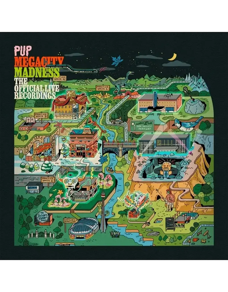 (LP) Pup - Megacity Madness (The Official Live Recordings) (Skittles Splatter Vinyl)