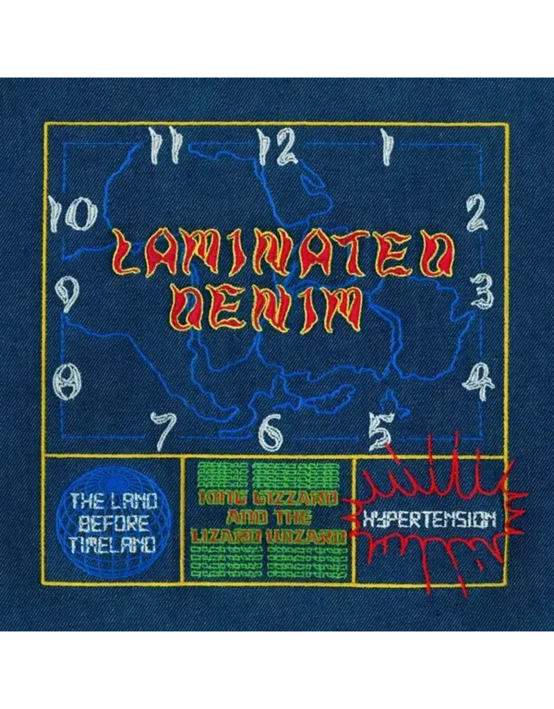 Virgin Records (LP) King Gizzard & the Lizard Wizard - Laminated Denim (Limited Orange Habanero Vinyl) (2026 Reissue)