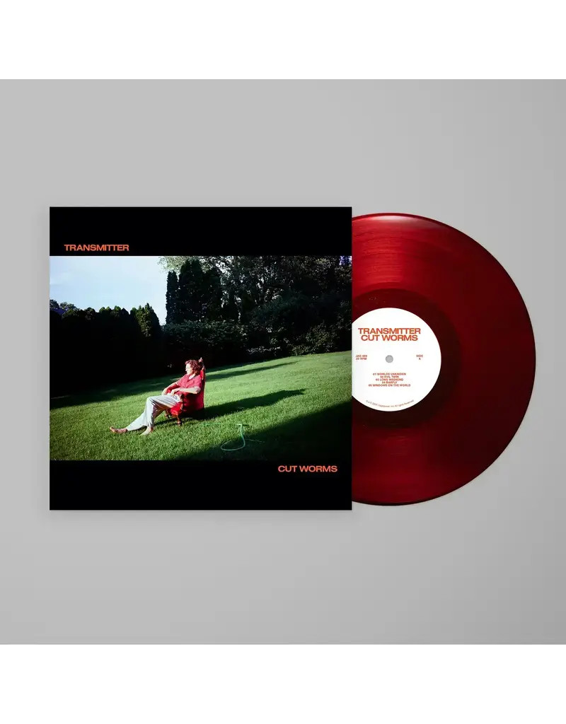 (LP) Cut Worms - Transmitter (Clear Red Vinyl)