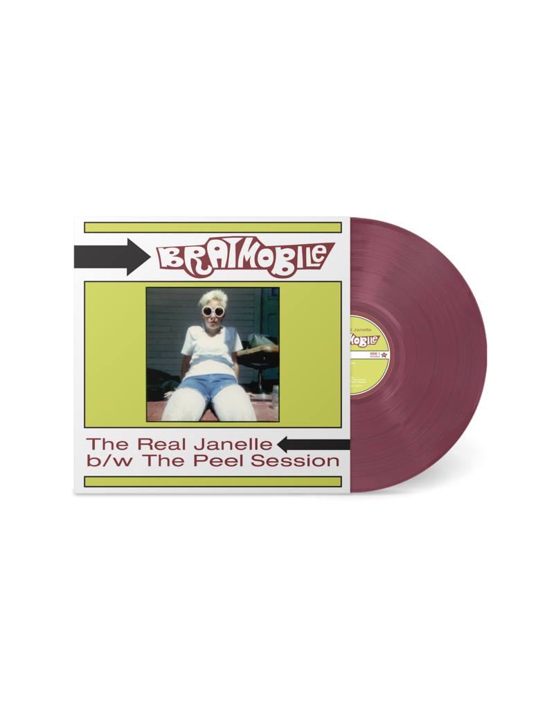 (LP) Bratmobile - The Real Janelle & The Peel Session