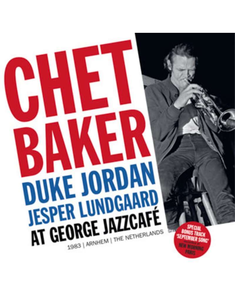 (LP) Chet Baker - At George Jazzcafe, Arnhem, 1983, The Netherlands (RSD26)