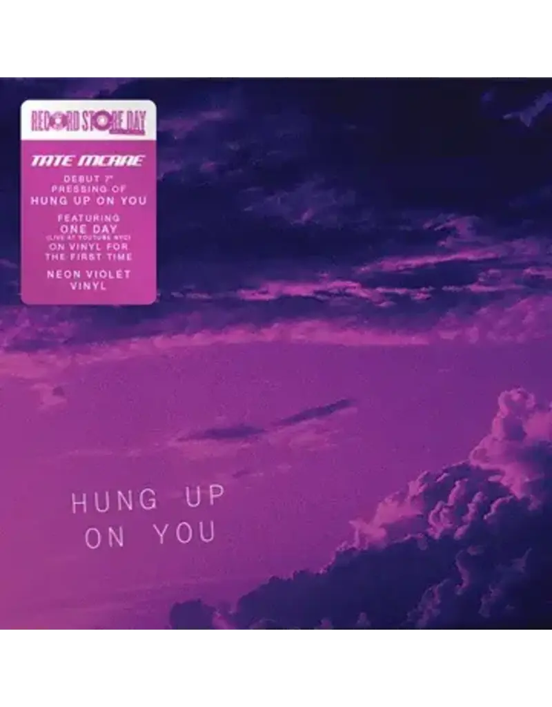 NETTWERK (LP) Tate McRae - Hung Up On You/One Day Live (7" Single) (RSD26)