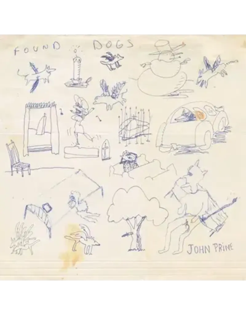 Oh Boy Records (LP) John Prine - Found Dogs (Standard Vinyl Reissue)