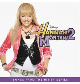 Disney (LP) Hannah Montana (Miley Cyrus) - Hannah Montana 2 (Songs From & Inspired by the TV Series) (Black & White Splatter Vinyl)