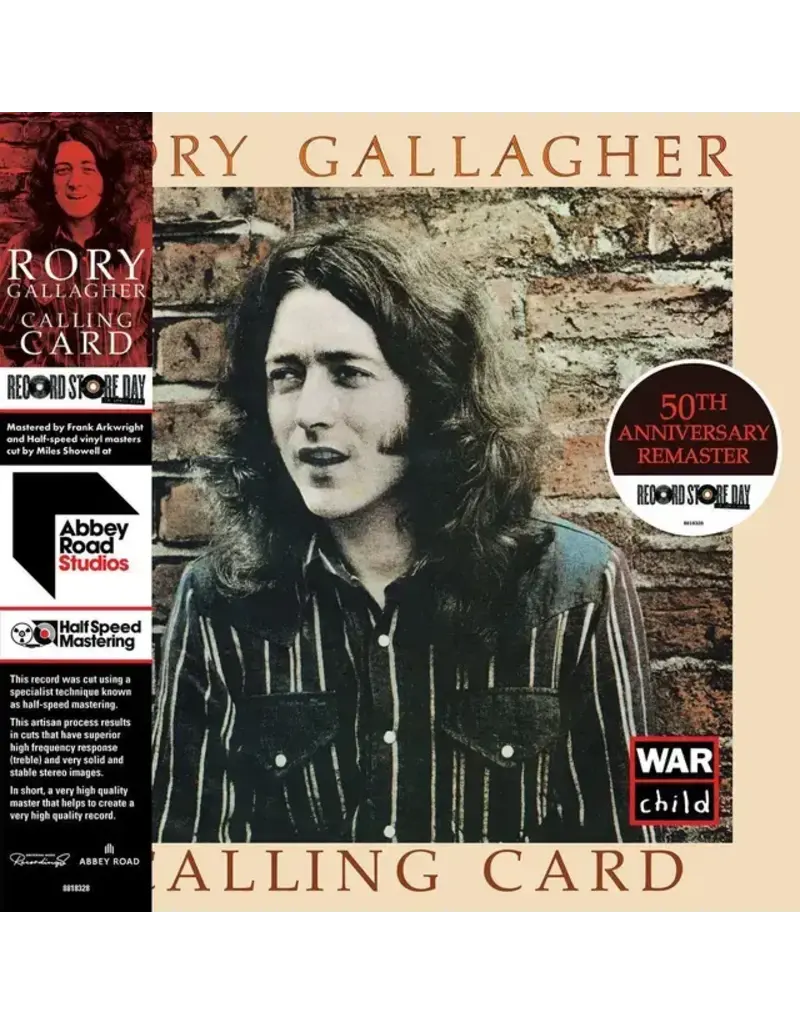universal International (LP) Rory Gallagher - Calling Card: 50th Anniversary (RSD26)