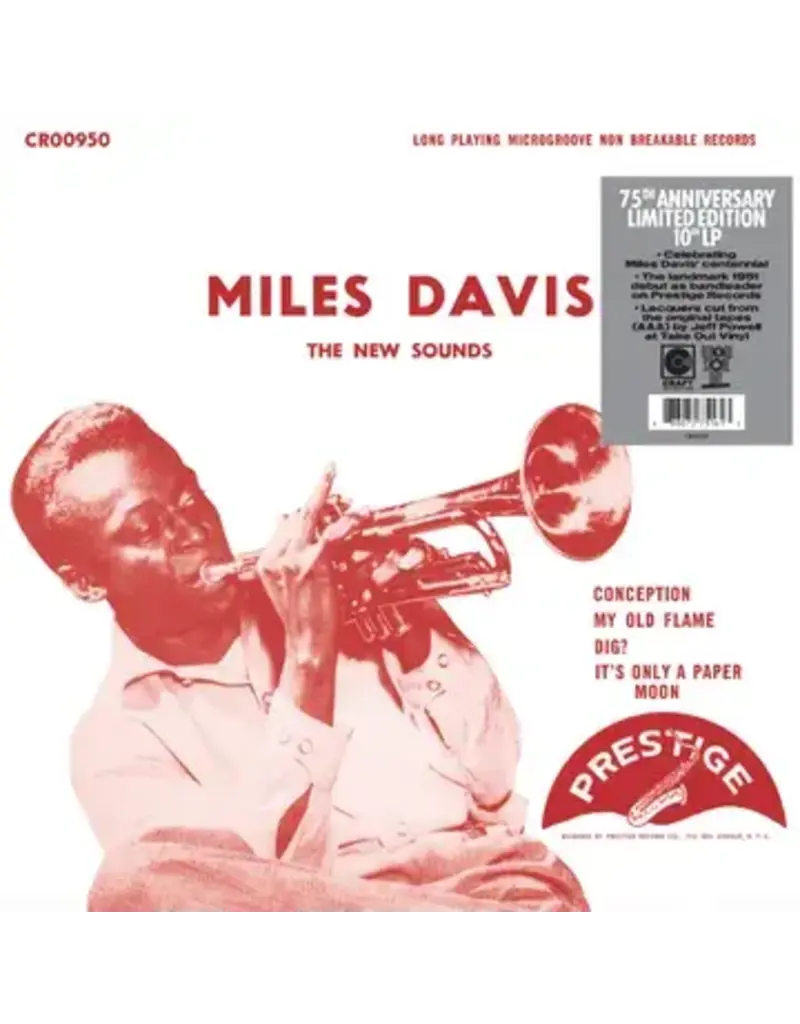 Craft Recordings (LP) Miles Davis - The New Sounds (Mono 10") (RSD26)