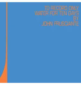 (LP) John Frusciante - To Only Record Water For Ten Days (2LP) (RSD26)