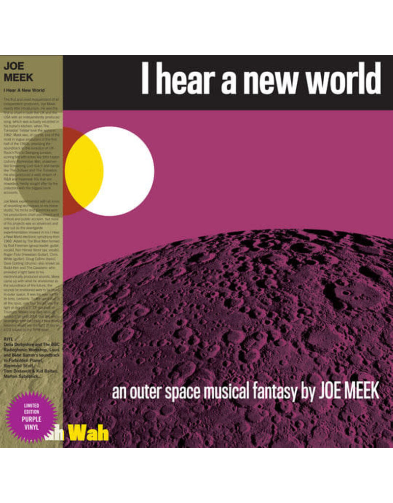 (LP) Joe Meek - I Hear A New World (Black Vinyl)