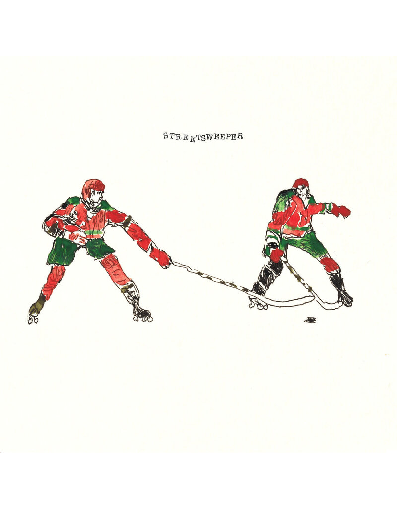 (LP) John Andrews & The Yawns - Streetsweeper (Indie Exclusive Jersey Devil Red Vinyl)