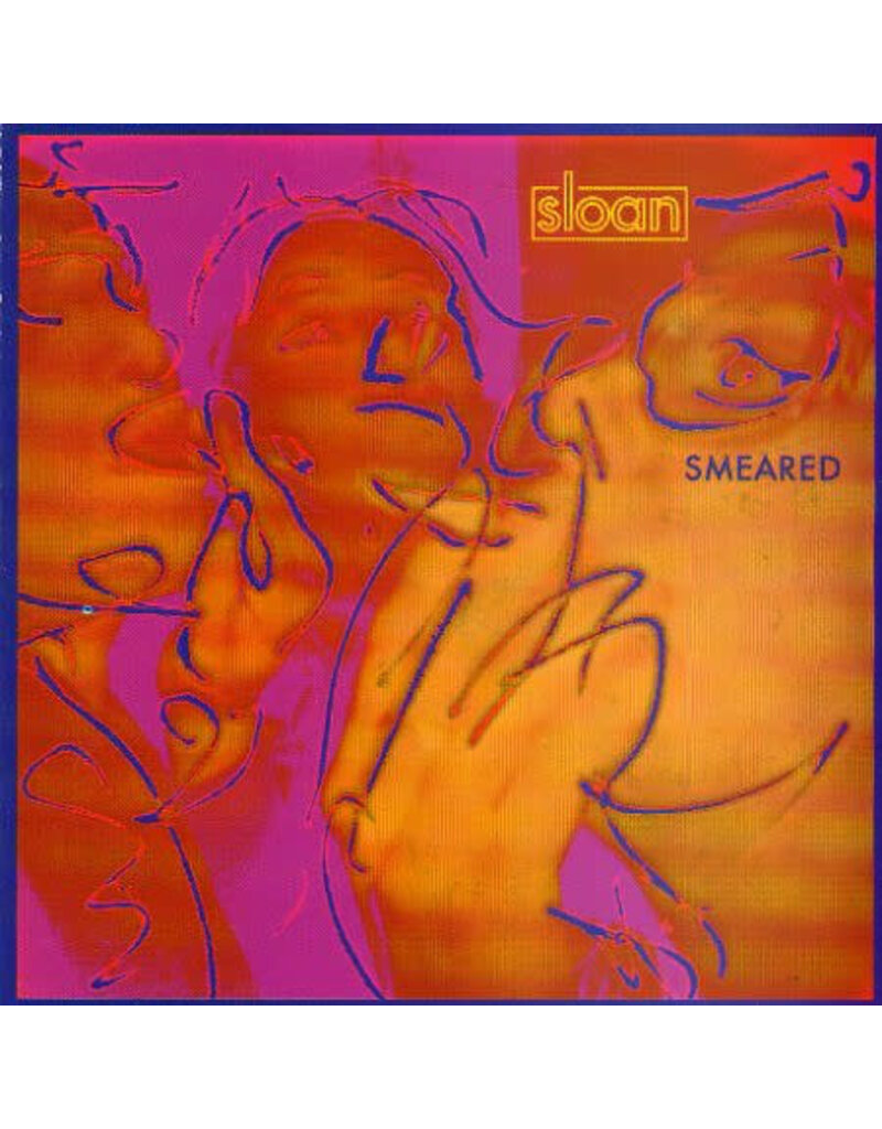 Murder Records (LP) Sloan - Smeared (tip-on sleeve)