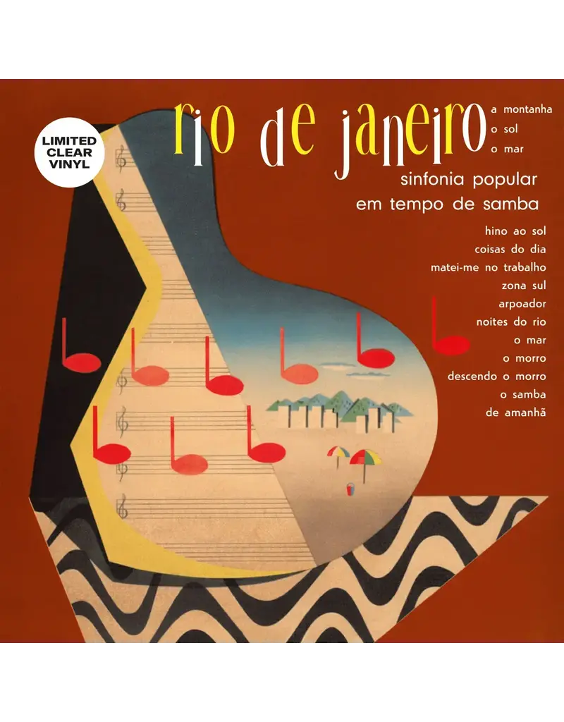 (LP) Antonio Carlos Jobim - Sinfonia Do Rio De Janeiro (C.1954) (Clear Vinyl)