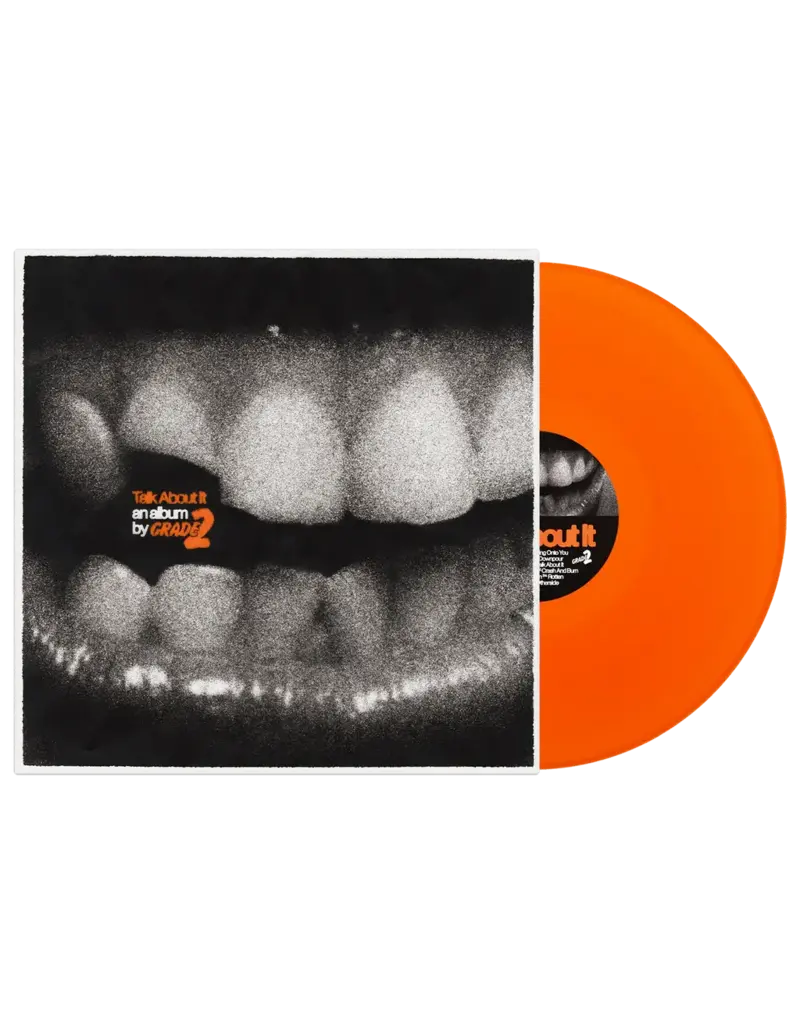 (LP) Grade 2 - Talk About It (Indie Exclusive Translucent Orange Vinyl)